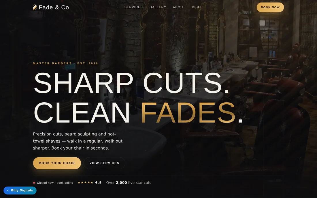 Fade & Co barber