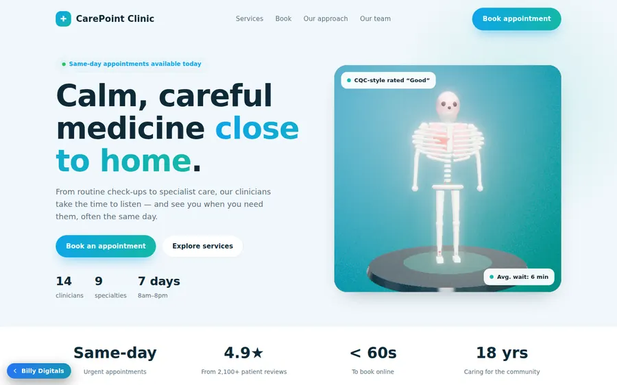 CarePoint template