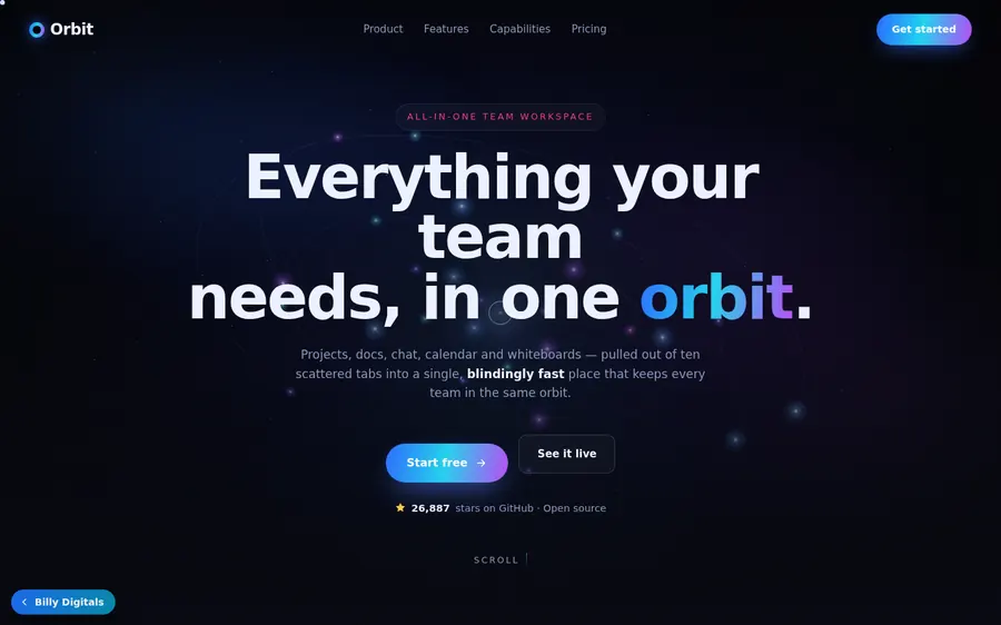 Orbit template