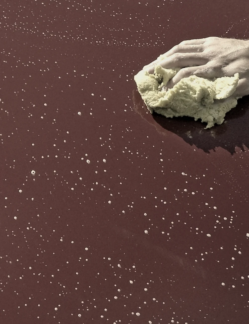 Two-bucket hand wash on wet paintwork